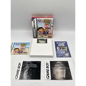 Dora Pirates Pig's Treasure Gameboy Advance GBA - Complete In Box